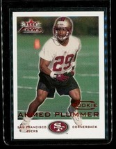 2000 Fleer Focus Rookie Football Card #207 Ahmed Plummer San Francisco 49ers Le - £6.64 GBP