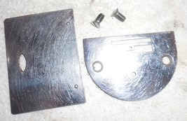 Singer 201K Throat &amp; Slide Plates Used Working + Screws - $20.00