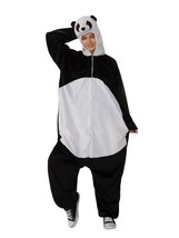 Rubie&#39;s Unisex-Adult&#39;s Opus Collection Comfy Wear Panda Costume, Black/White, S- - £93.38 GBP