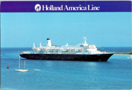 Postcard Ocean Liner Christened in 1983 Nine Passenger Deck AC  6 x 4 Ins - £3.94 GBP