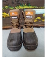 Ozark Trail Womens Winter Boots Brown Black Duck Toe Waterproof Lace Up ... - £11.87 GBP