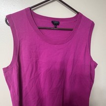 Ladies 3XP Talbots Sweater Vest Purple - $34.18 CAD