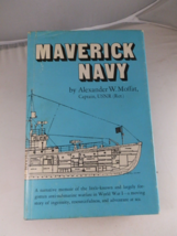 MAVERICK NAVY Moffat 1976 HC/DJ 1st Ed. Inscribed, author&#39;s copy, WW1, Anti-Sub - £22.77 GBP