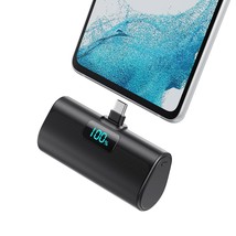 Small Portable Charger 5200Mah,Upgraded Pd Usb C Power Bank Built-In Usb-C Conne - £35.91 GBP