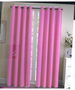 Pink 2 pc Regal Comfort Clearance Blackout Curtain Panel with Grommet Top - £22.57 GBP