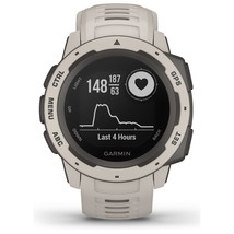 Garmin Instinct Rugged Outdoor GPS Watch Tundra Wrist HRM GLONASS 010-02064-01 - $357.99