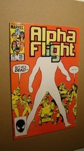 ALPHA FLIGHT 25 *VF/NM 9.0* MARVEL CANADIAN SUPER HEROES PUCK WENDIGO - $6.93