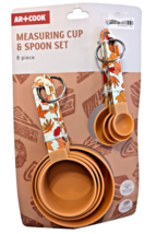 Fall Leaves Kitchen Measuring Cups Spoons Peach Holder Metal Handles Rin... - €21,45 EUR Fall Leaves Kitchen Measuring Cups Spoons Peach Holder Metal Handles Rin... - €21,45 EUR