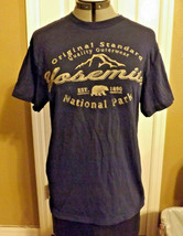 Yosemite national park tshirt M medium dark blue - $9.99