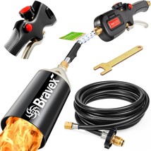 Propane torch Weed Burner Torch - 500 000 BTU Weed Torch with Battery - $89.99