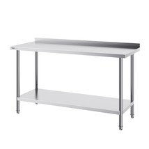 VEVOR 24 x 60 x 36 Inch Stainless Steel Work Table, Commercial Food Prep... - $373.22