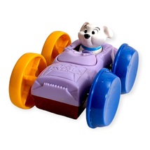 101 Dalmatians Disney Vintage 1997 Toy Figurine: Puppy and Pig Flip Car - £10.31 GBP
