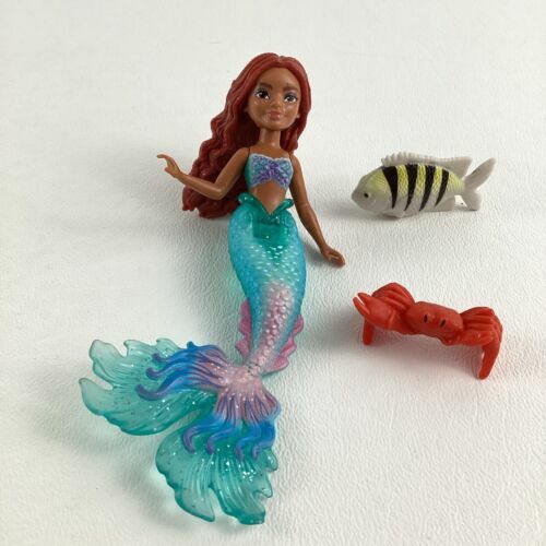 Disney Princess The Little Mermaid Live Action Movie Figure Ariel Crab F... - $22.72