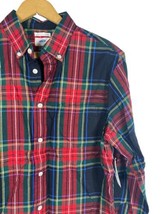 Old Navy Plaid Shirt Size Small Womens NEW Black Stewart Tartan Check Button - £34.23 GBP