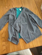 Circo Grey XL Cardi Shirt Long Sleeve - $18.69