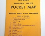 Vintage 1950&#39;s Cram&#39;s Modern Series Pocket Map Scotland #329 - $11.54