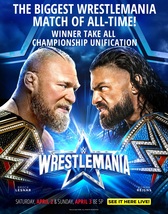 WrestleMania 38 Poster WWE Event Art Print Size 11x17&quot; 18x24&quot; 24x36&quot; 27x40&quot; #1 - £9.30 GBP+