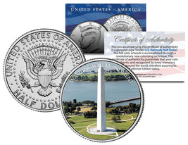 WASHINGTON MONUMENT ** Washington D.C. ** JFK Kennedy Half Dollar U.S. Coin - $12.95
