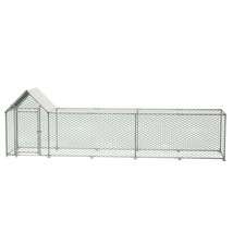 16x3ft Metal Chicken Coop Run &amp; Hen House - $189.99