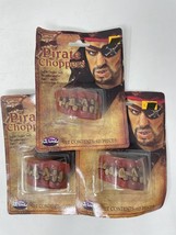 Fun World - 3 Pack Pirate Choppers - Adult Costume Accessory - Flexible Teeth - £8.78 GBP