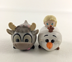Disney Tsum Tsum Frozen Olaf Elsa Mini Stackable Collectible Figures Jakks - £11.59 GBP