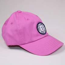 PGA Tour Women&#39;s Adjustable Golf Hat PINK With Floral Patch New Baseball Cap Hat - £9.55 GBP