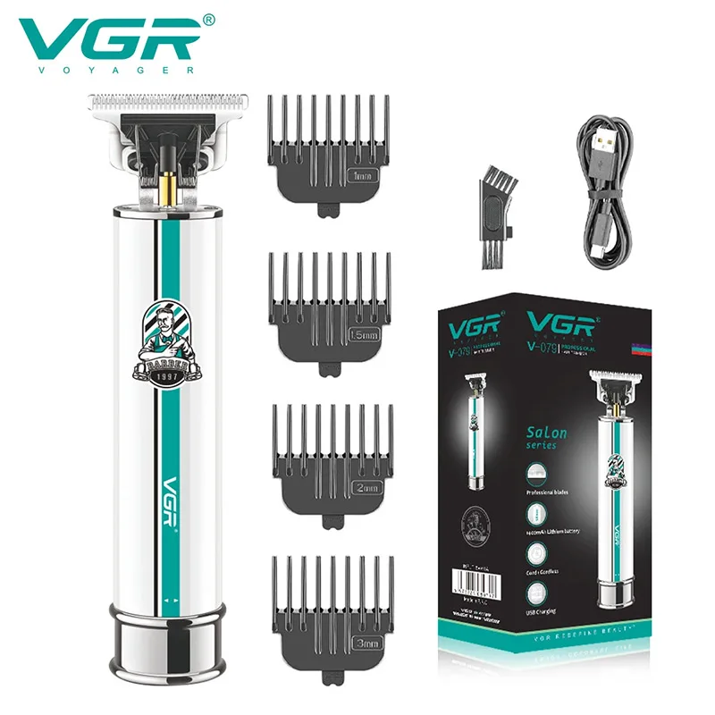 VGR Hair Trimmer Professional Hair Clipper Rechargeable Hair Cutting Mac... - £11.91 GBP+