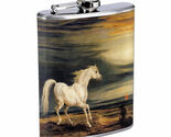 Horse Em2 Flask 8oz Stainless Steel Hip Drinking Whiskey - $16.78