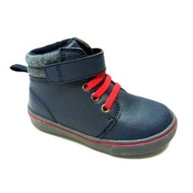 Garanimals Toddler Boys Mid Cut Boot Navy &amp; Red Size 3 NEW - £10.65 GBP