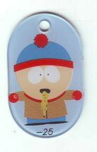 South Park Pinball Machine Plastic Keychain Stan 1998 Original UNUSED Ga... - $8.90