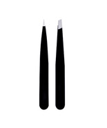 Body Prescriptions 2 Pack Black Soft Touch Tweezer Set in Black and Teal... - £2.38 GBP