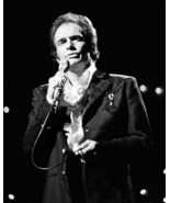 Merle Haggard The Hag performing in concert 1980&#39;s in black coat 16x20 P... - $34.16 CAD