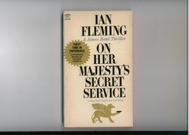Fleming-- On Her Majesty&#39;s Secret SERVICE--1964 1st - £9.43 GBP