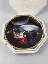 Star Trek The Voyagers USS Enterprise NCC-1701 Hamilton Collectors Plate 1993 - £19.82 GBP