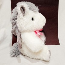 Pegasus White Gray Horse Dan Dee Plush Stuffed Animal 10&quot; Collectors Cho... - £15.86 GBP