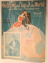 I&#39;m Sitting On top Of The World Sheet Music Lewis and Young Ray Henderson - £4.57 GBP