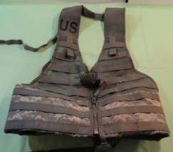Tactical MOLLE II FLC Load Carry Vest ACU UCP Digital Pattern Army XS - XL - $21.38
