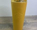*Starbucks Tumbler Collection 2023 16oz Dark Mustard Yellow 7.5” Tall - $12.86