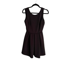 MALLOY Black Open Back Dress LBD HOCO Holiday NYE Sexy Gala Prom Party M... - $19.99