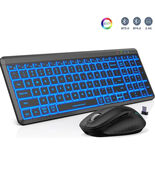 Wireless Bluetooth Keyboard &amp; Mouse Combo Dual-Mode Backlit Rechargeable - $58.00