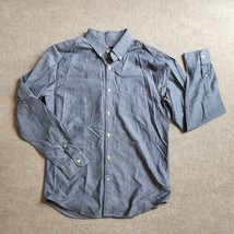 American Eagle Classic Fit Button Down Shirt Mens Sz M Chambray Blue 100... - £20.33 GBP