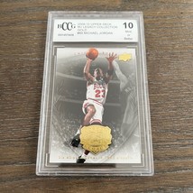 2009-2010 Upper Deck Mj Legacy Collection Gold #69 Michael Jordan Graded Bccg 10 - $19.34