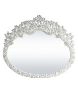 Vanaheim 69&quot;x58&quot; Mirror, Antique White Finish - $19,033.38 MXN