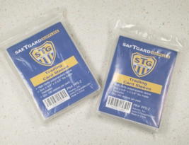 SafTGard STG Supplie Standard Sports Trading Card Soft Clear Sleeve pk 1... - £7.60 GBP