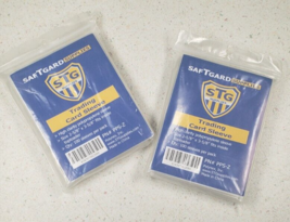 SafTGard STG Supplie Standard Sports Trading Card Soft Clear Sleeve pk 1... - £7.55 GBP