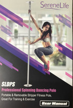 SereneLife Professional Upgrade Spinning Dance Pole - Portable &amp; Removable - $168.29