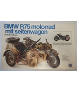 Entex BMW R75 Motorrad Mit Seitenwagon 1/8 Model Kit - Complete Open Box - $197.97