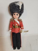 Vintage British Royal Guard Soldier Doll London Sleepy Eyes Plastic 6” VTG - £14.87 GBP