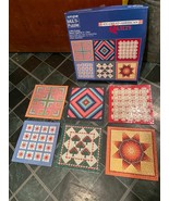 Springbok 6 Mini Puzzles Great American Quilts *Pre-Owned/Opened* ggg1 - $341.80 MXN