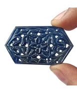 Extra Large, Hand Carved, Sapphire, 95.60 Cts., Blue Sapphire Carving, S... - $1,500.00